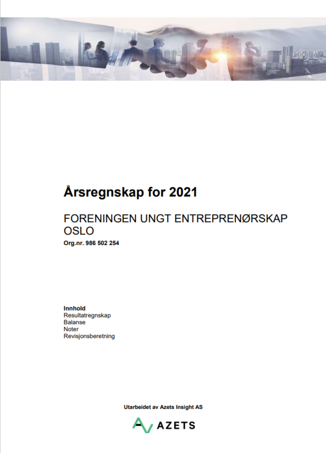 Arsregnskap UE Oslo 2021 1