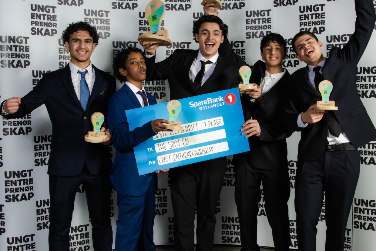 1 PL Beste Elevbedrift The Spot EB Stav stemning