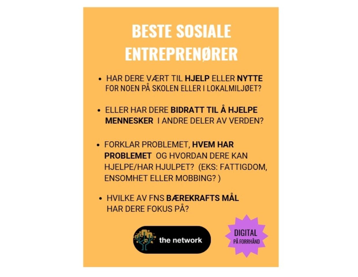 BESTE SOSIALE Nettsidevennlig