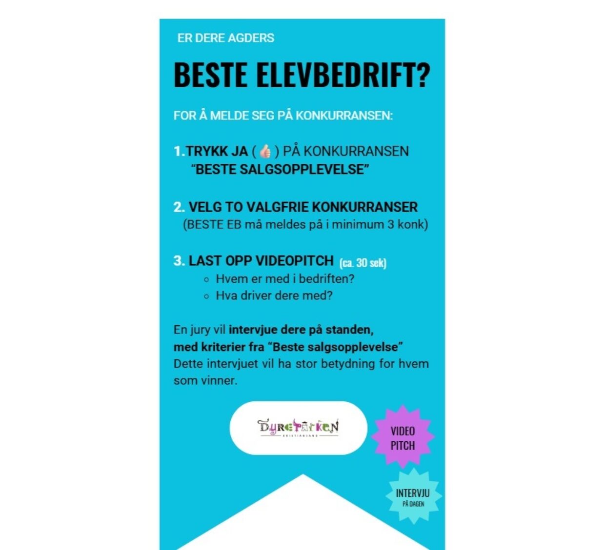 BESTE elevbedrift Nettsidevennlig