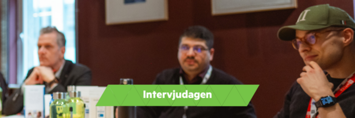 Banner intervjudagen