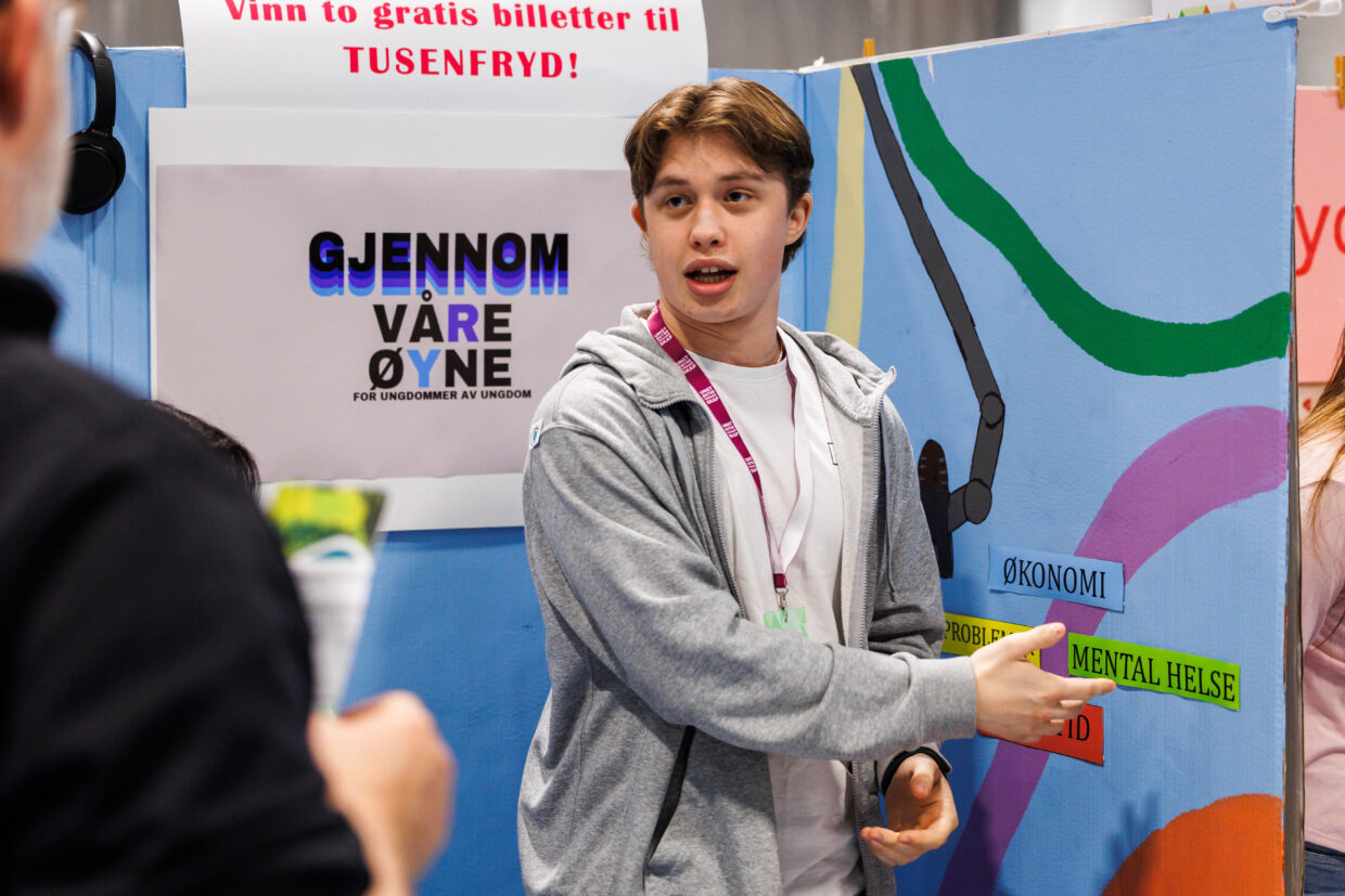 Gjennom vare oyne UB Kongsberg vgs