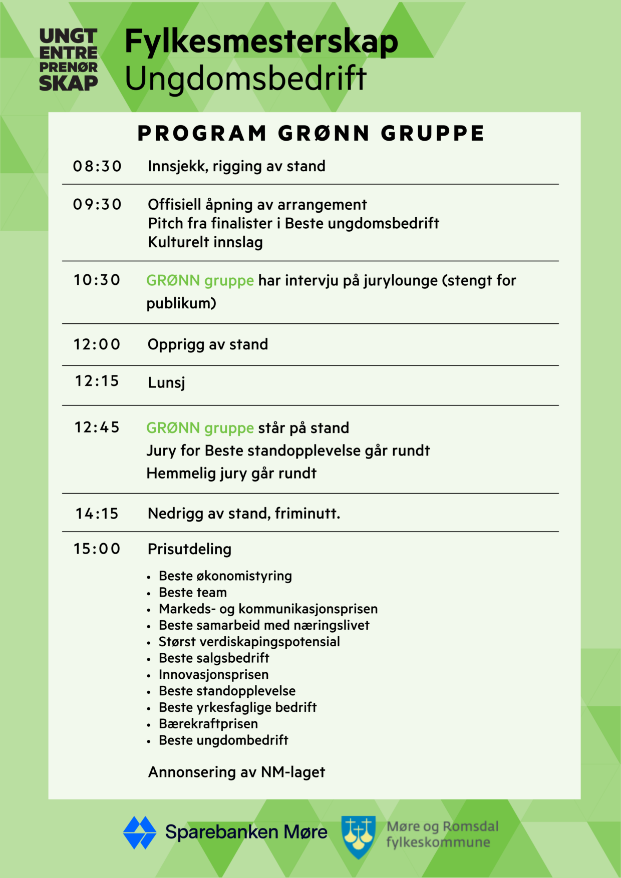 Gronn gruppe program UEMR