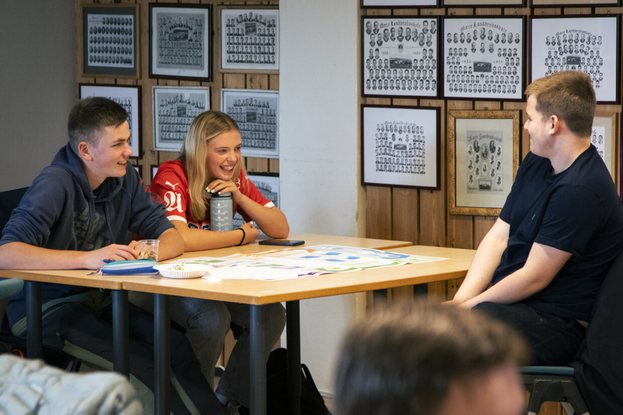 Innovasjonscamp pa Mare landbruksskole UNG 00188