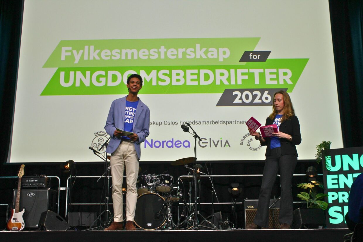 Konferansierer Francis og Celine