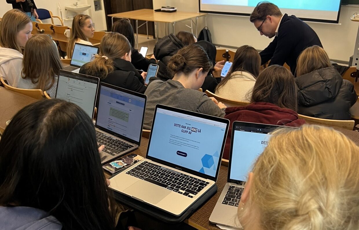 Okono MIN Alesund nettside