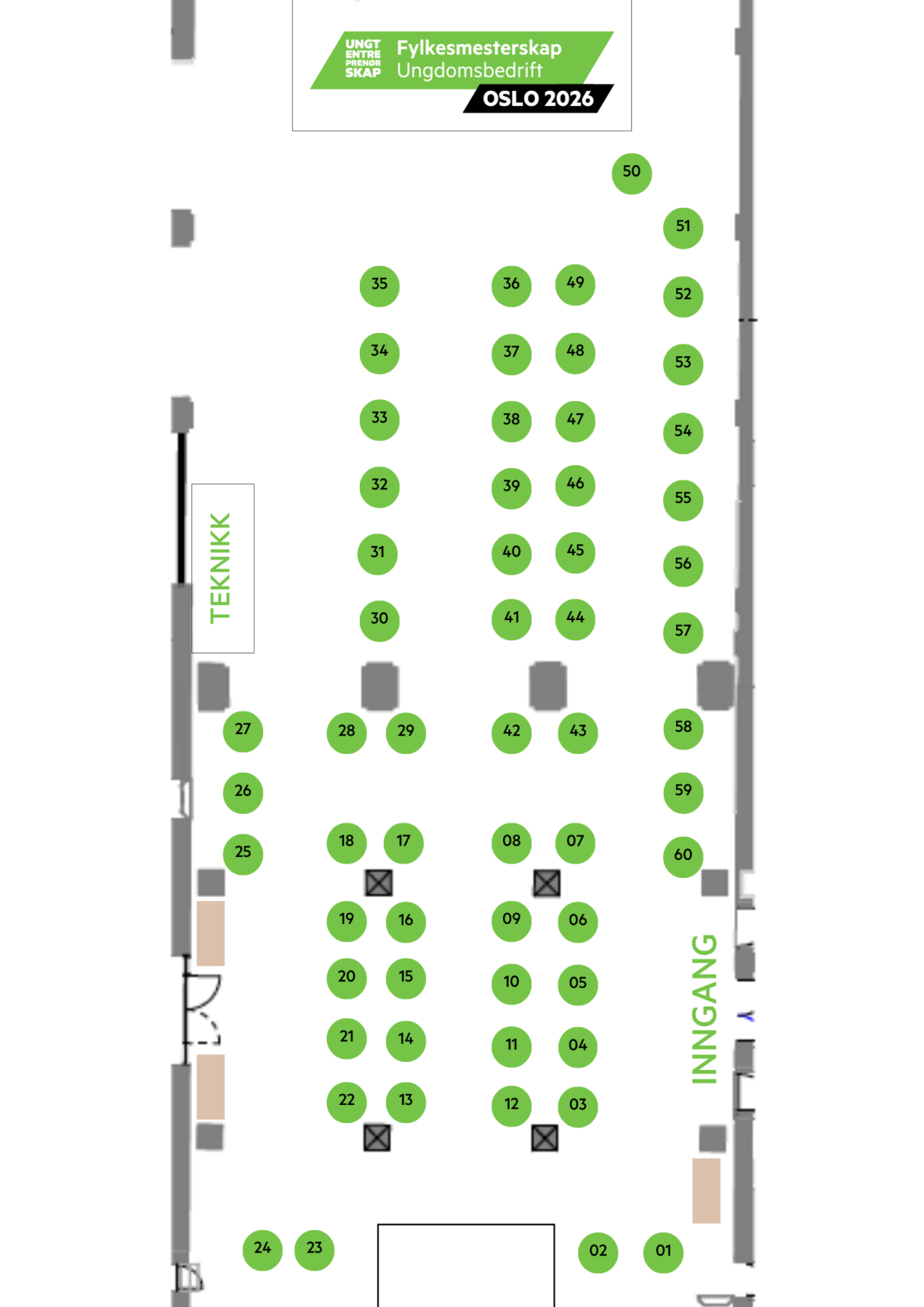Standoversikt staende