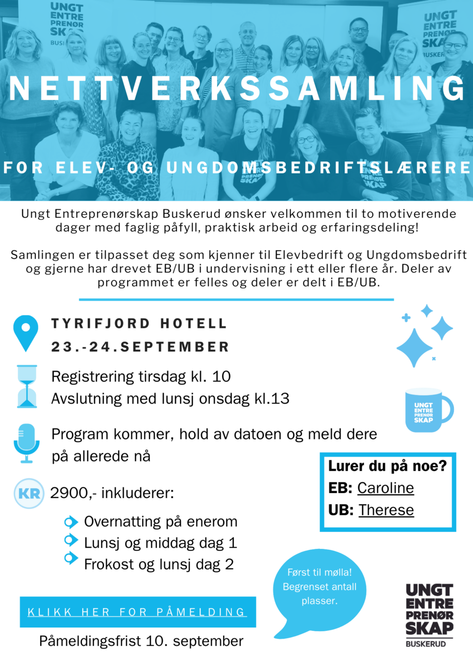 Nettverkssamling invitasjon bilde