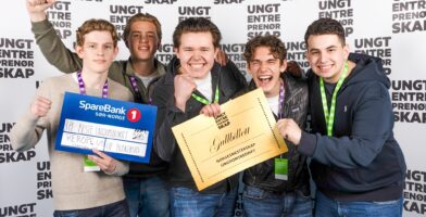 Beste ungdomsbedrift Rerope UB