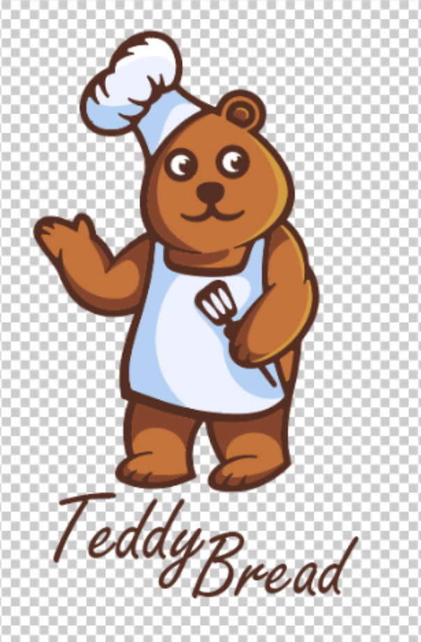 Teddy bread logo