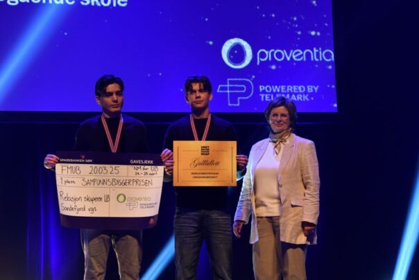 1 plass samfunnsbyggerprisen