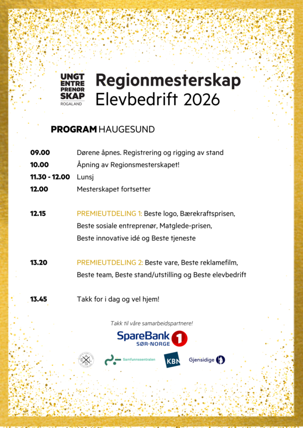 RMEB program haugesund 2026